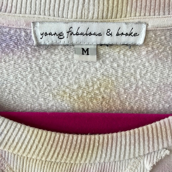 💕HP💕Young fabulous and broke tie dye pullover - Picture 12 of 12